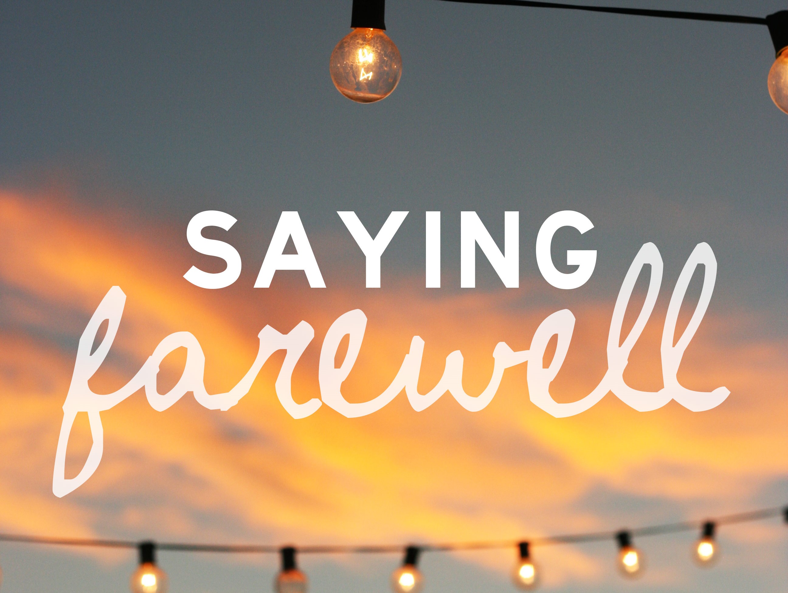 What To Say When Someone Is Saying Goodbye